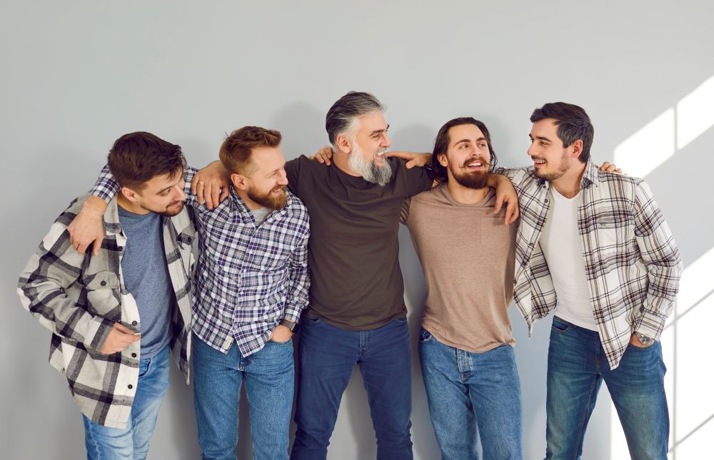 Movember - Hommes qui sourient | Prévia